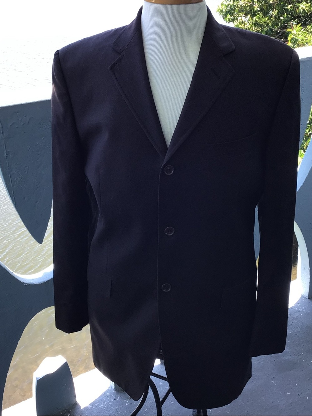 Dolce & Gabbana Men’s 100% Virgin Wool 3-button Blazer Made in Italy